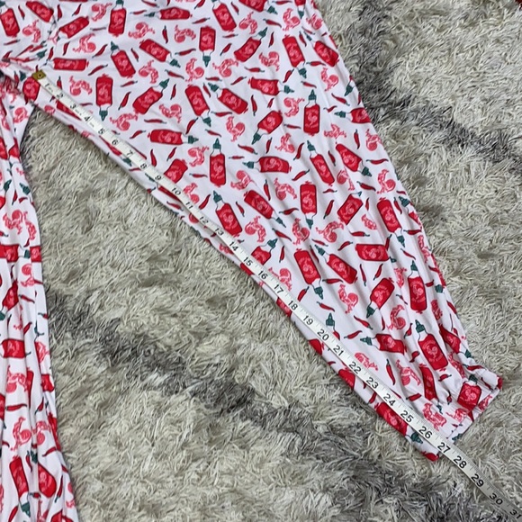 Sriracha lounge pants size 3X comfy stretch - Picture 6 of 7